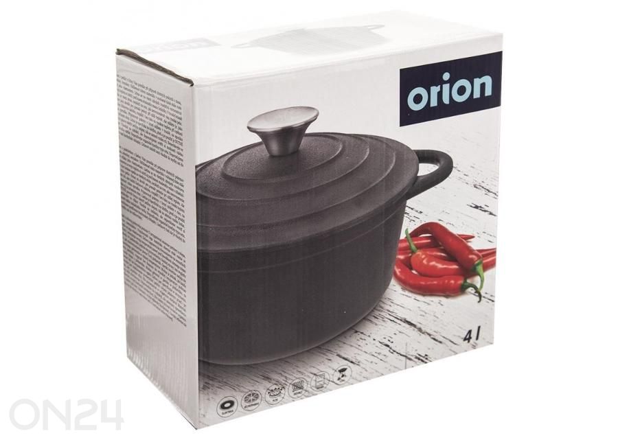 Чугунная кастрюля Litina, 4 л увеличить