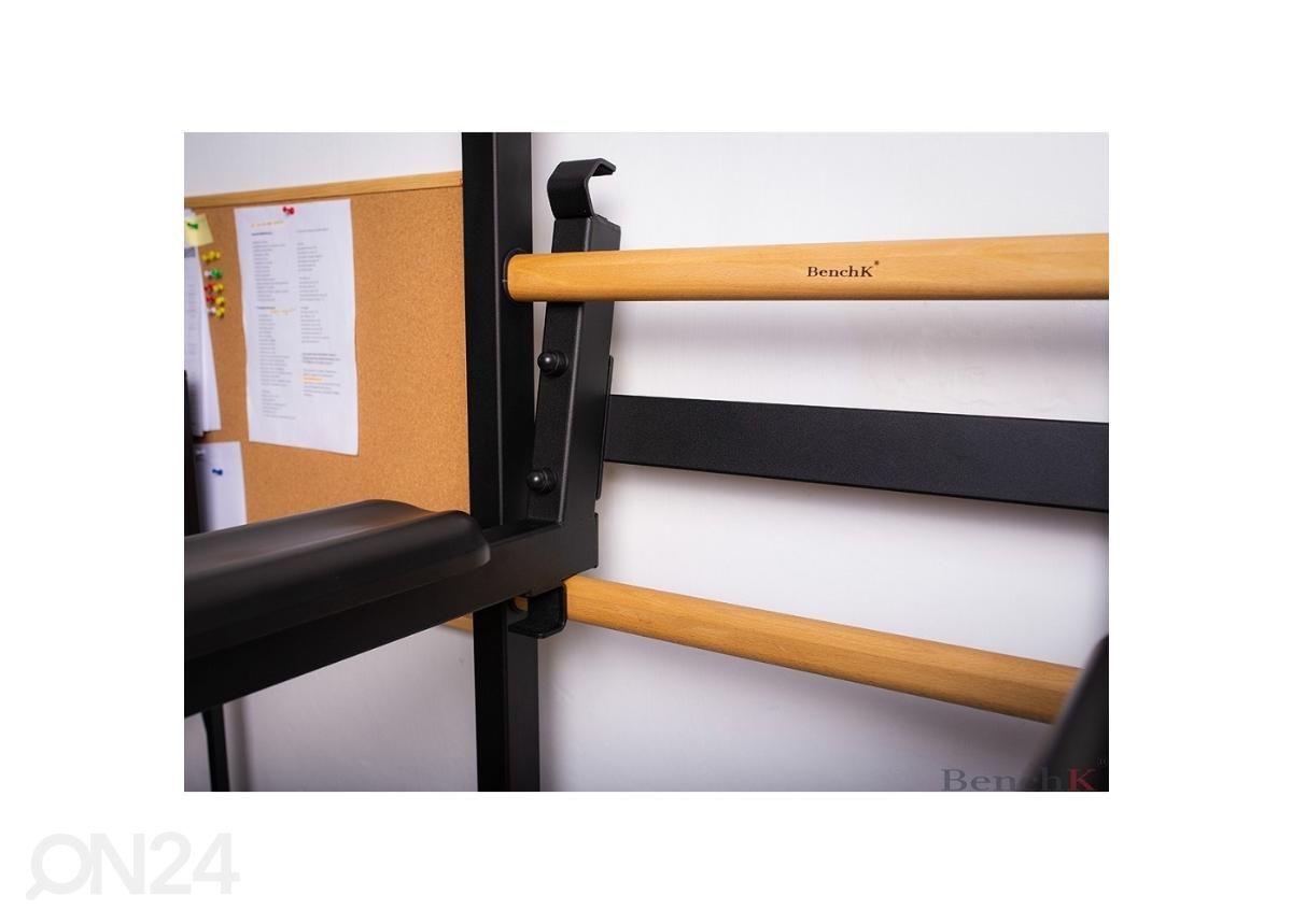 Шведская стенка BenchK 511 с брусьями увеличить
