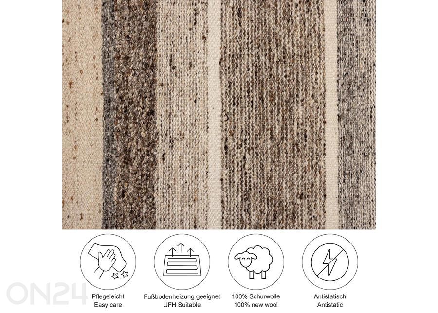 Шерстяной ковёр Ehrwald 60x90 см увеличить