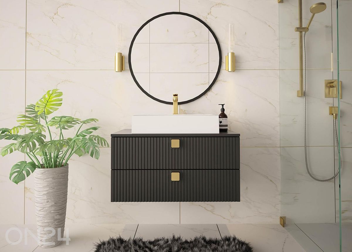 Шкафчик для ванной Gariano + раковина увеличить