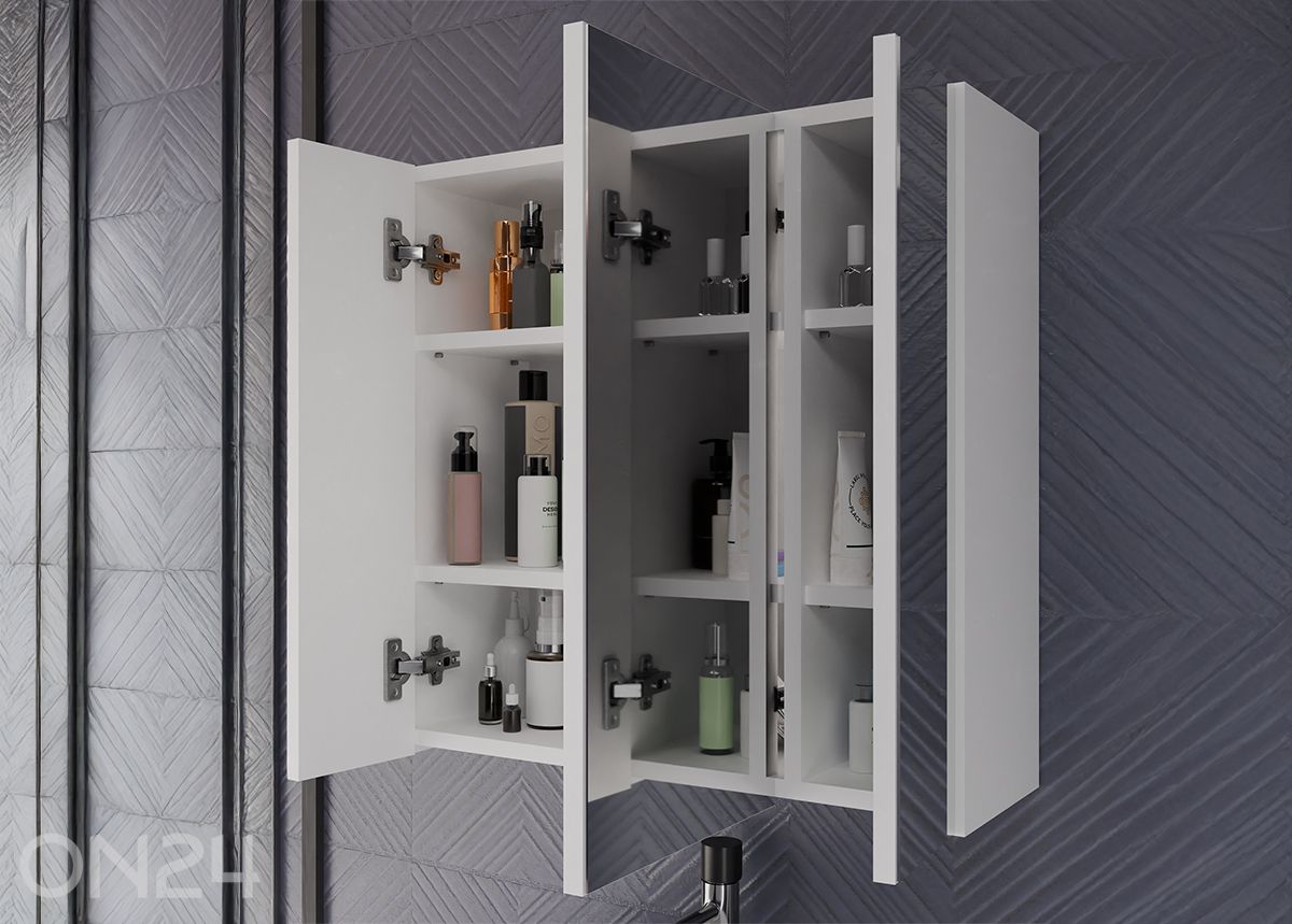 Шкафчик с зеркалом для ванной Pola увеличить