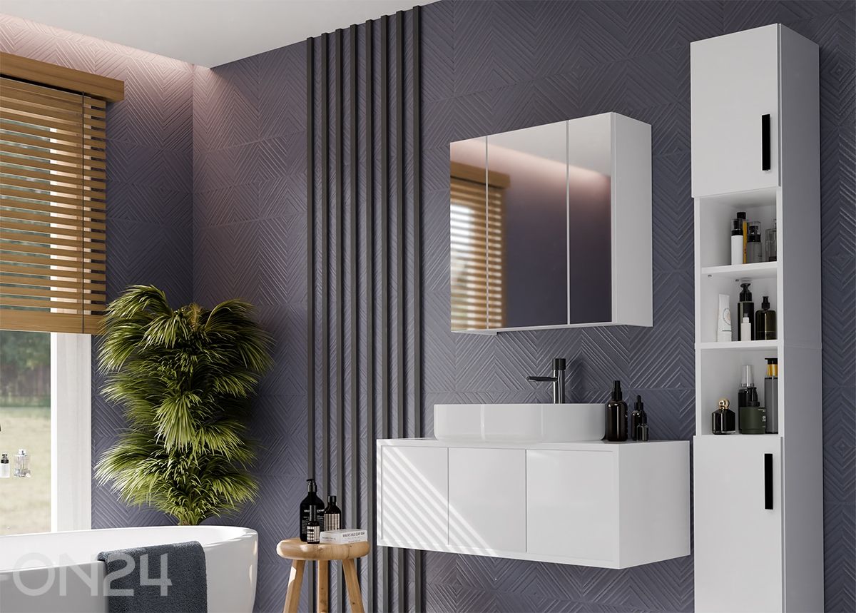 Шкафчик с зеркалом для ванной Pola увеличить