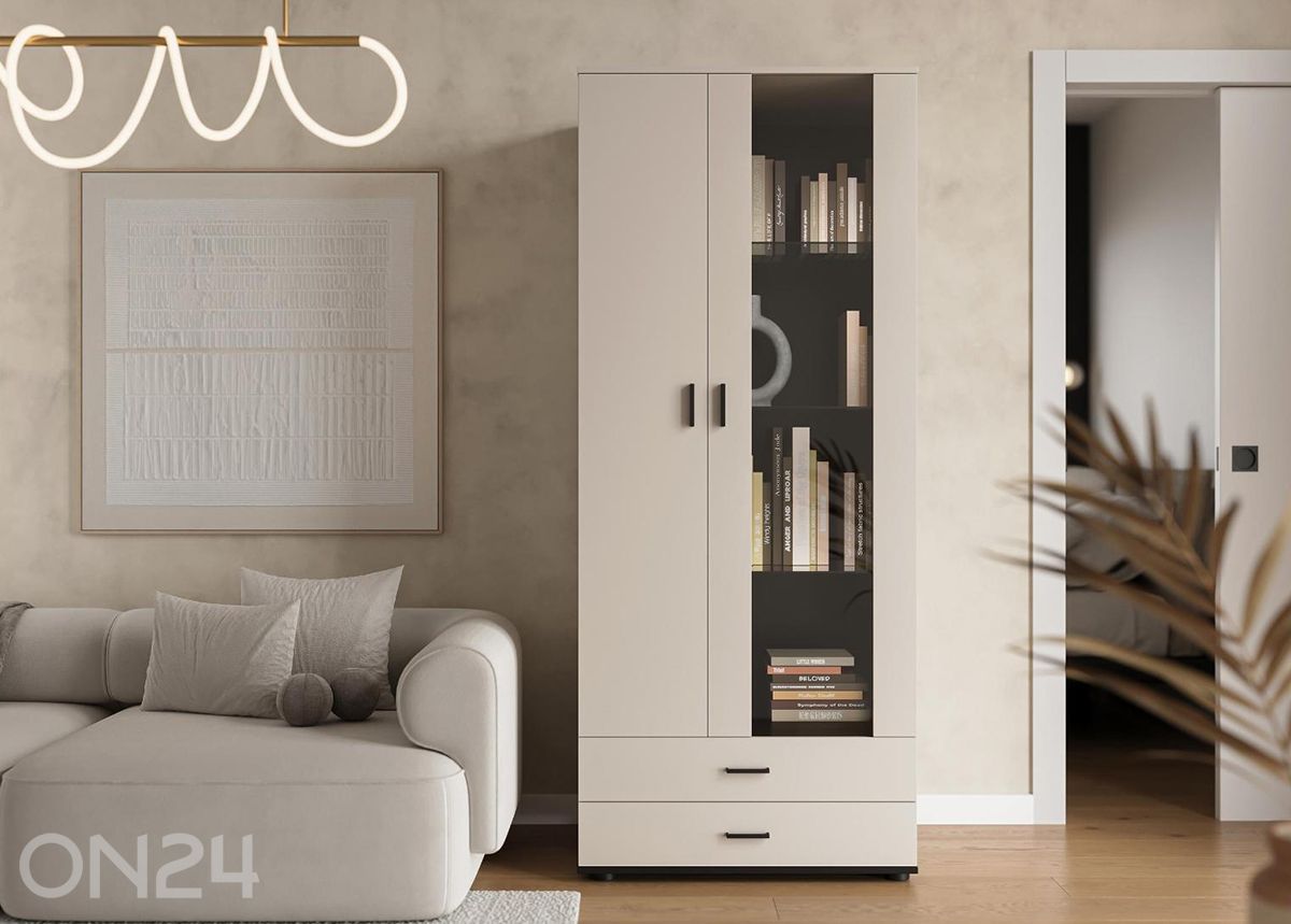 Шкаф-витрина Soho 80 см + LED увеличить