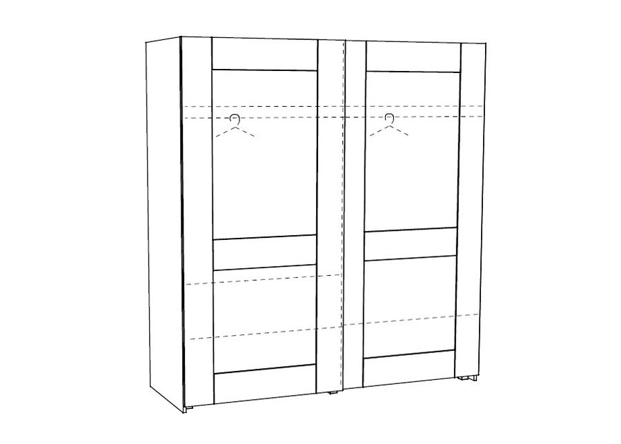 Шкаф-купе 200 cm увеличить