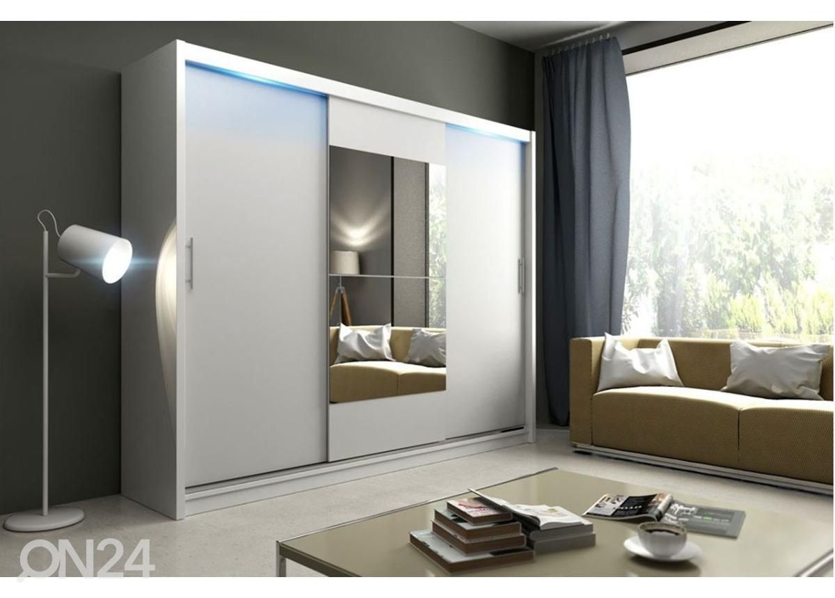 Шкаф-купе 250 cm + LED увеличить