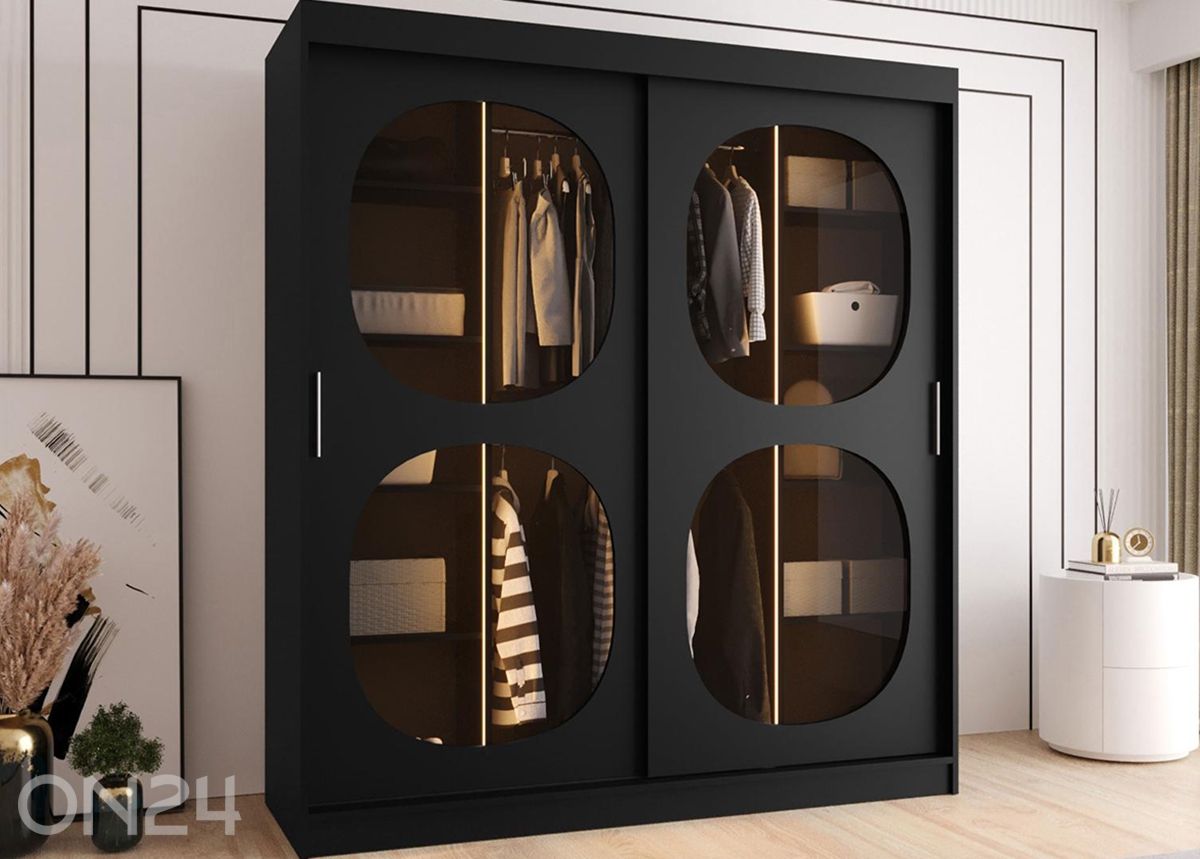 Шкаф-купе Bahrajn 180 см + LED увеличить