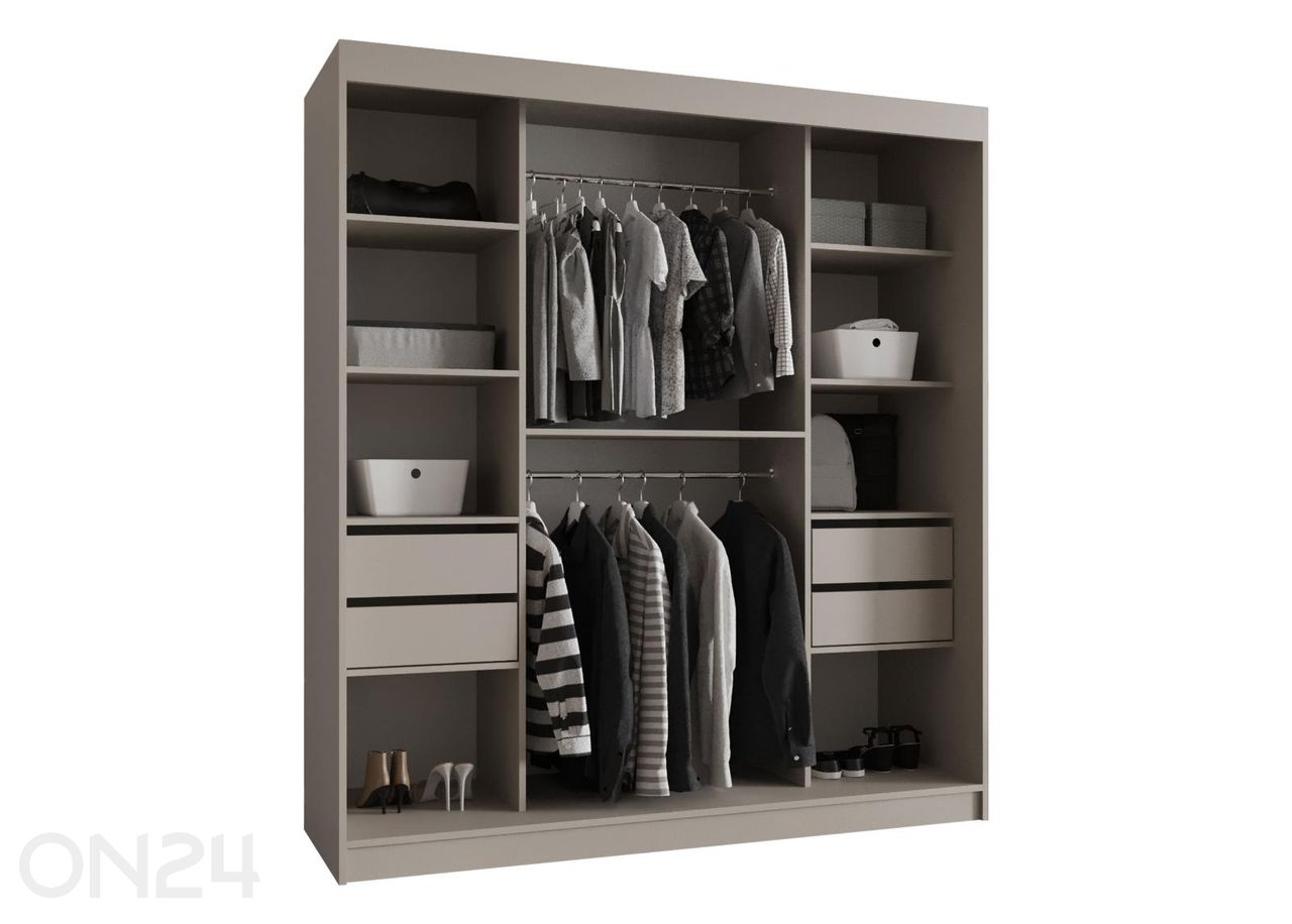 Шкаф-купе Bahrajn 180 см + LED увеличить