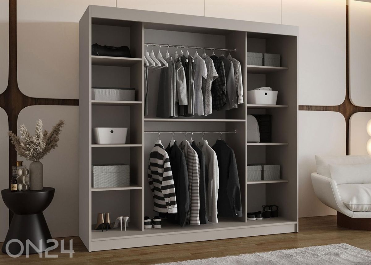 Шкаф-купе Bahrajn 200 см + LED увеличить