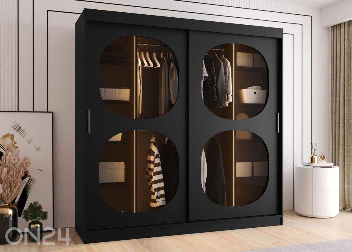 Шкаф-купе Bahrajn 200 см + LED увеличить