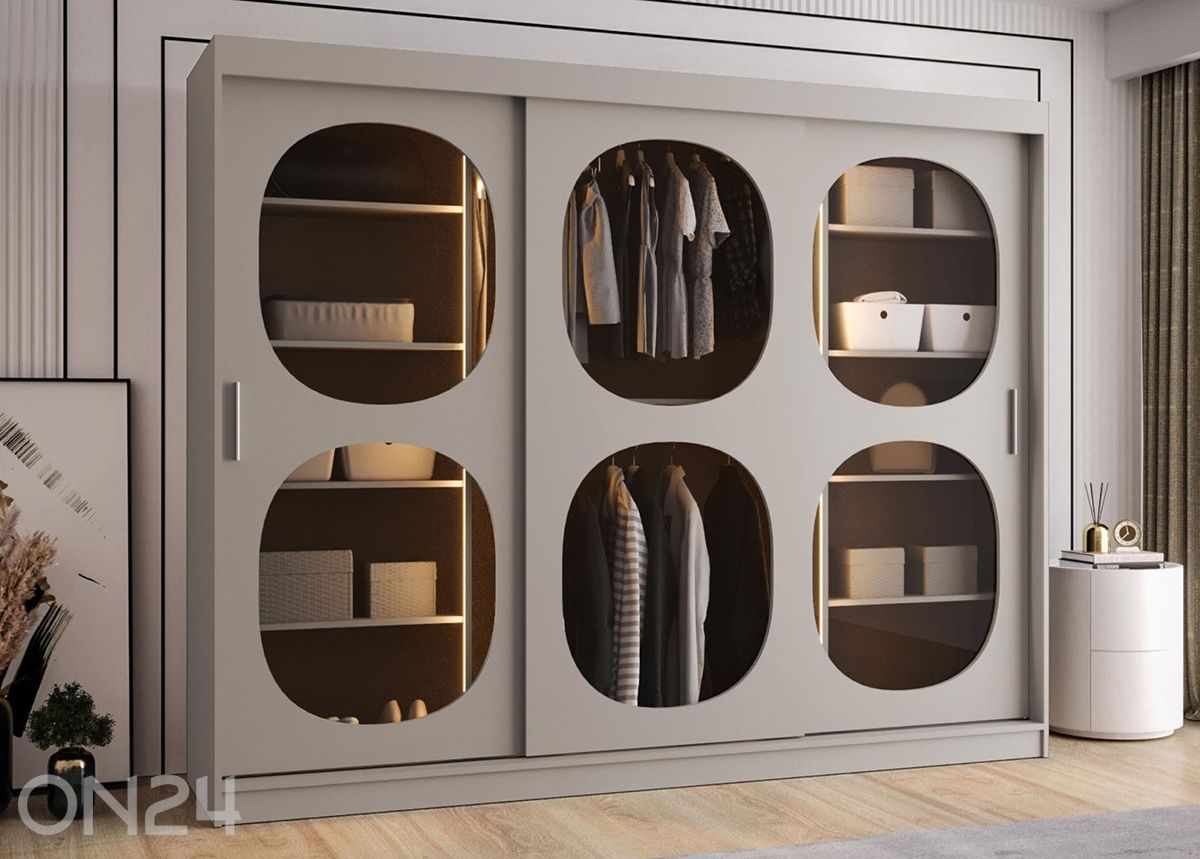 Шкаф-купе Bahrajn 250 см + LED увеличить