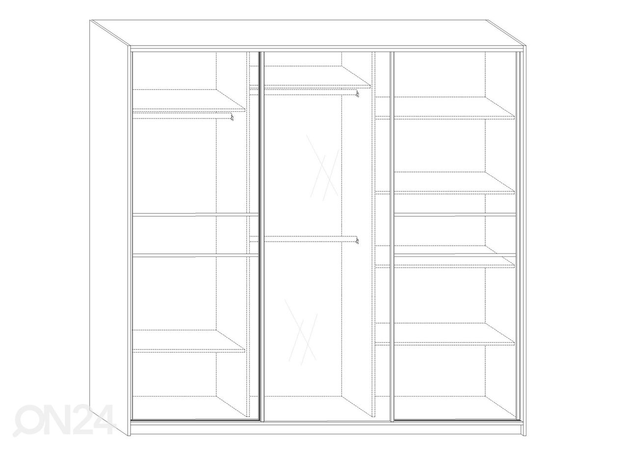 Шкаф-купе Durrus 220 cm увеличить