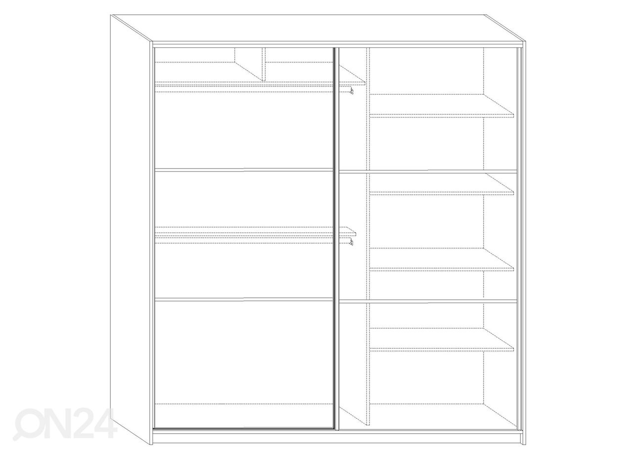 Шкаф-купе Durrus II 200 cm увеличить