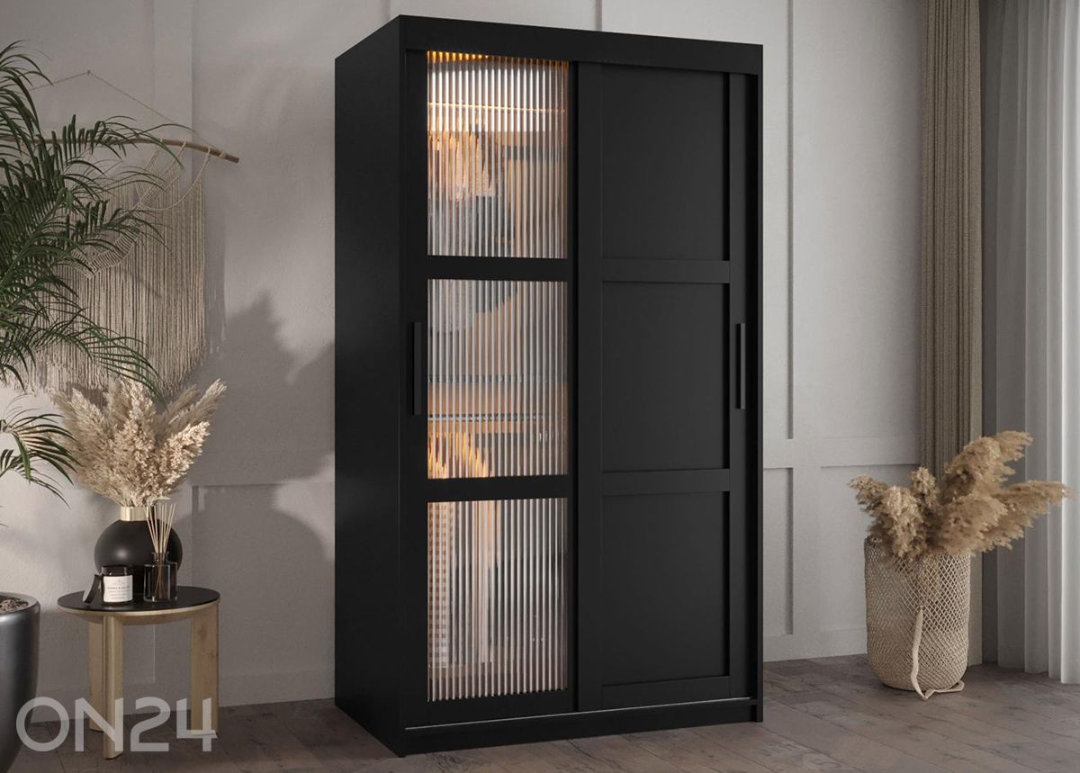 Шкаф-купе Flutes 100 см + LED увеличить