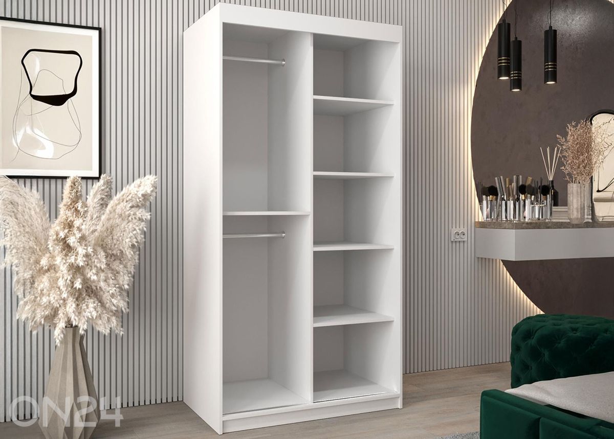 Шкаф-купе Flutes 100 см + LED увеличить