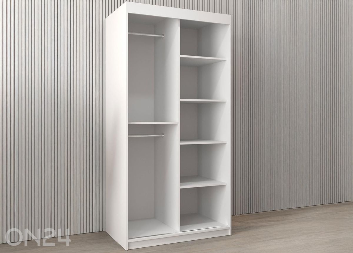 Шкаф-купе Flutes 100 см + LED увеличить