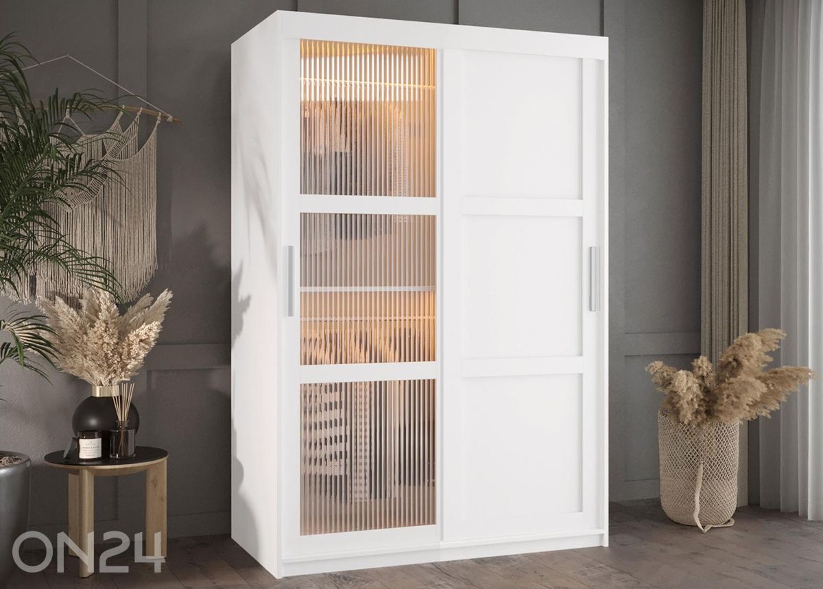 Шкаф-купе Flutes 120 см + LED увеличить