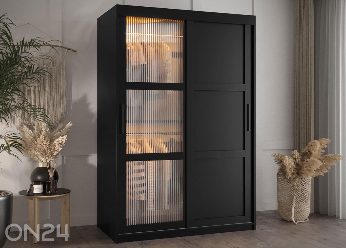 Шкаф-купе Flutes 120 см + LED увеличить