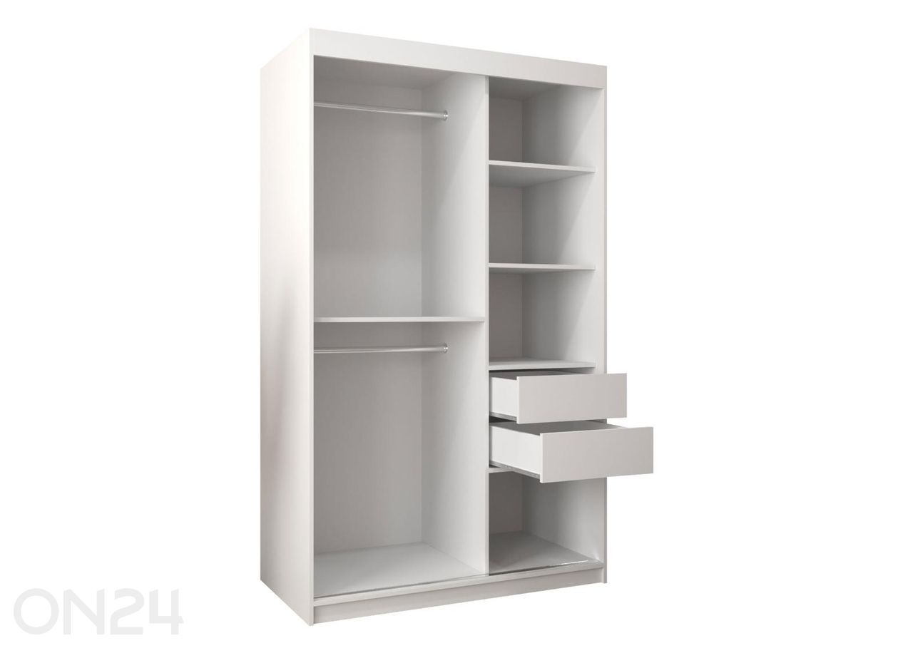 Шкаф-купе Flutes 120 см + LED увеличить