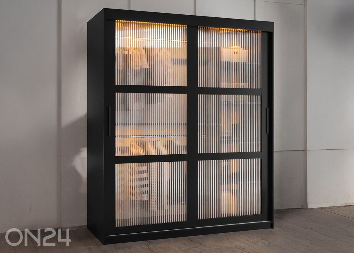 Шкаф-купе Flutes 150 см + LED увеличить