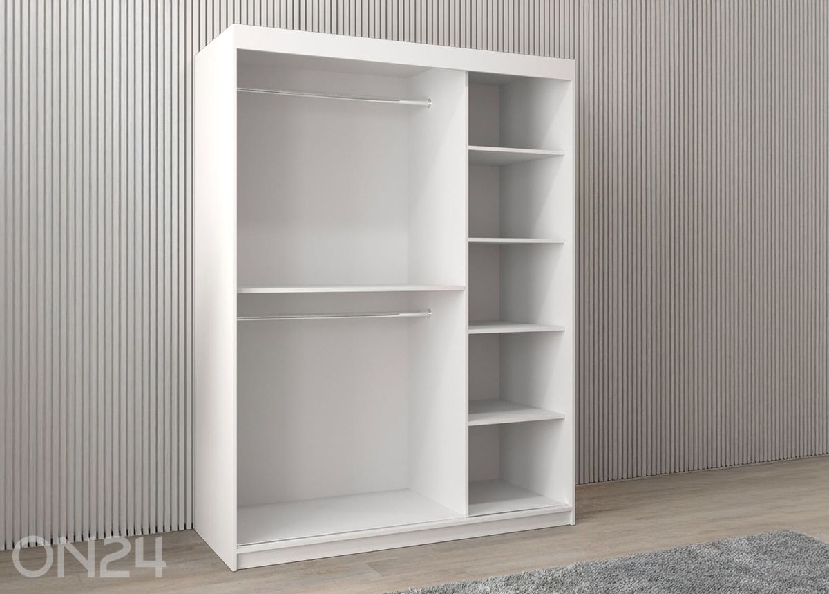 Шкаф-купе Flutes 150 см + LED увеличить