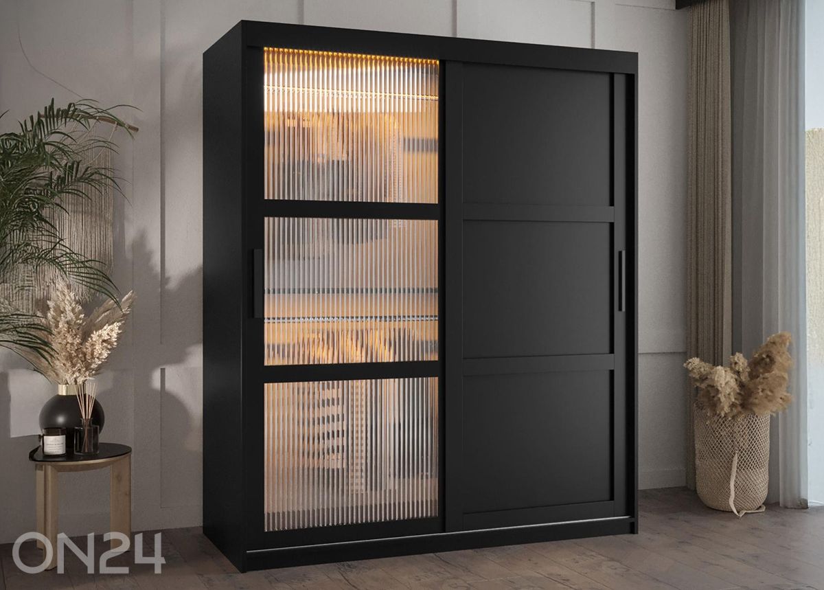 Шкаф-купе Flutes 150 см + LED увеличить