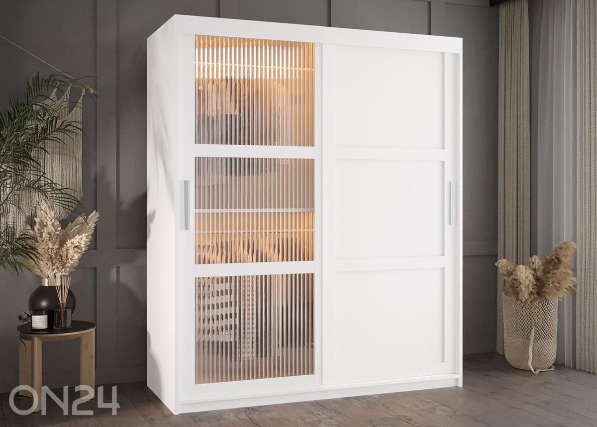 Шкаф-купе Flutes 150 см + LED увеличить