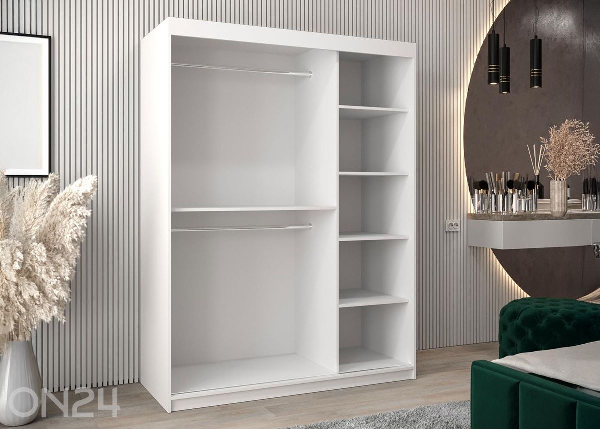 Шкаф-купе Flutes 150 см + LED увеличить