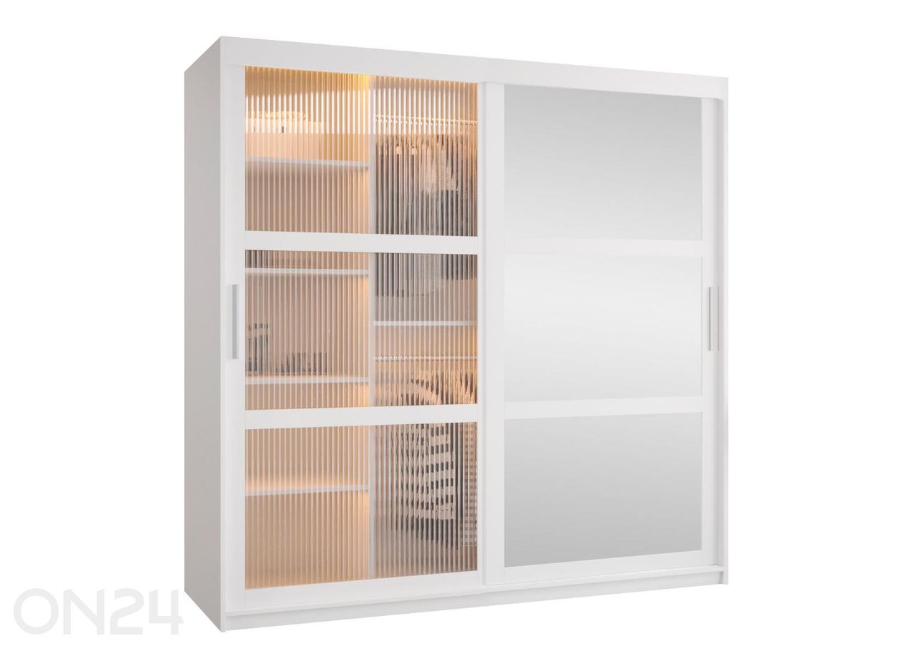 Шкаф-купе Flutes 180 см + LED увеличить