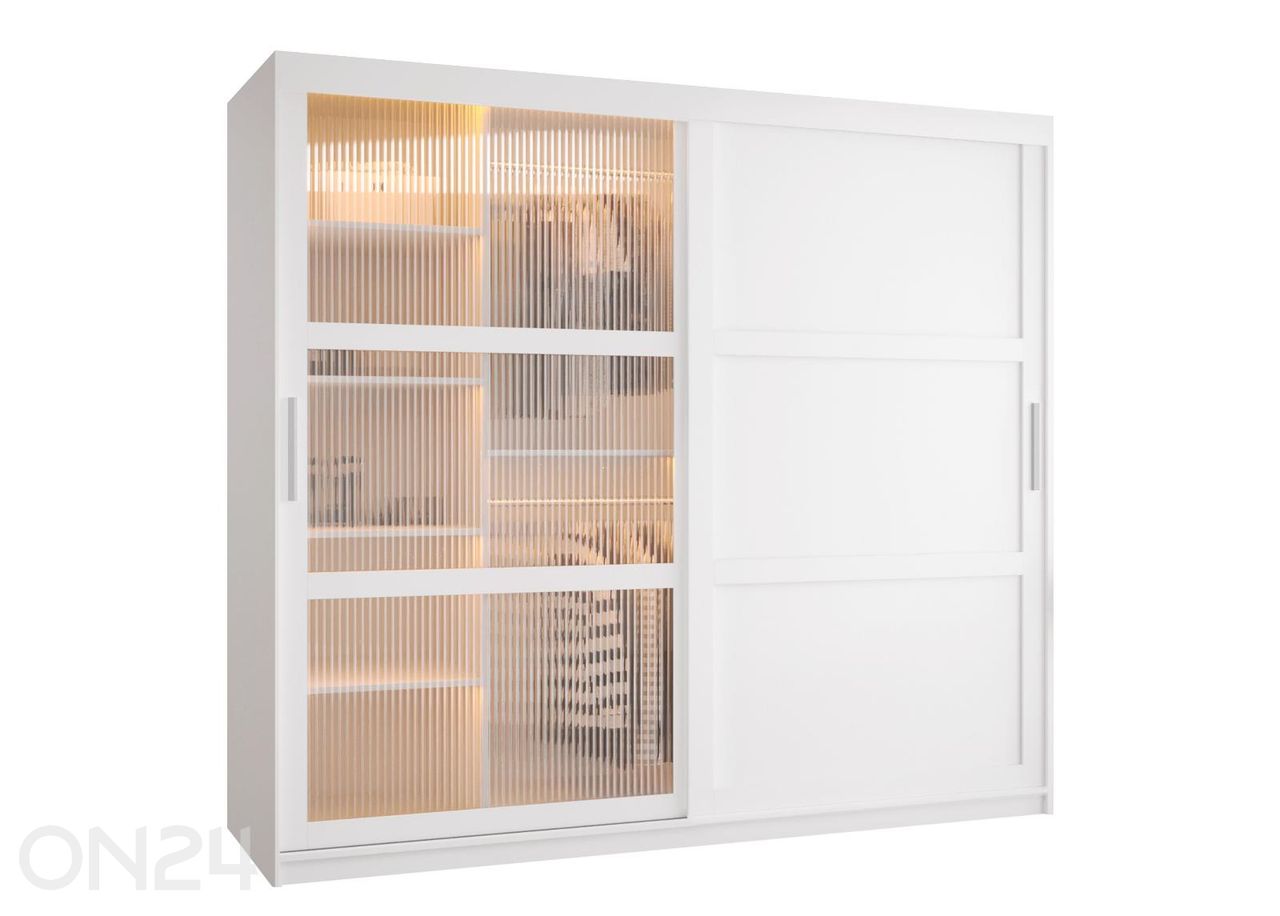 Шкаф-купе Flutes 200 см + LED увеличить