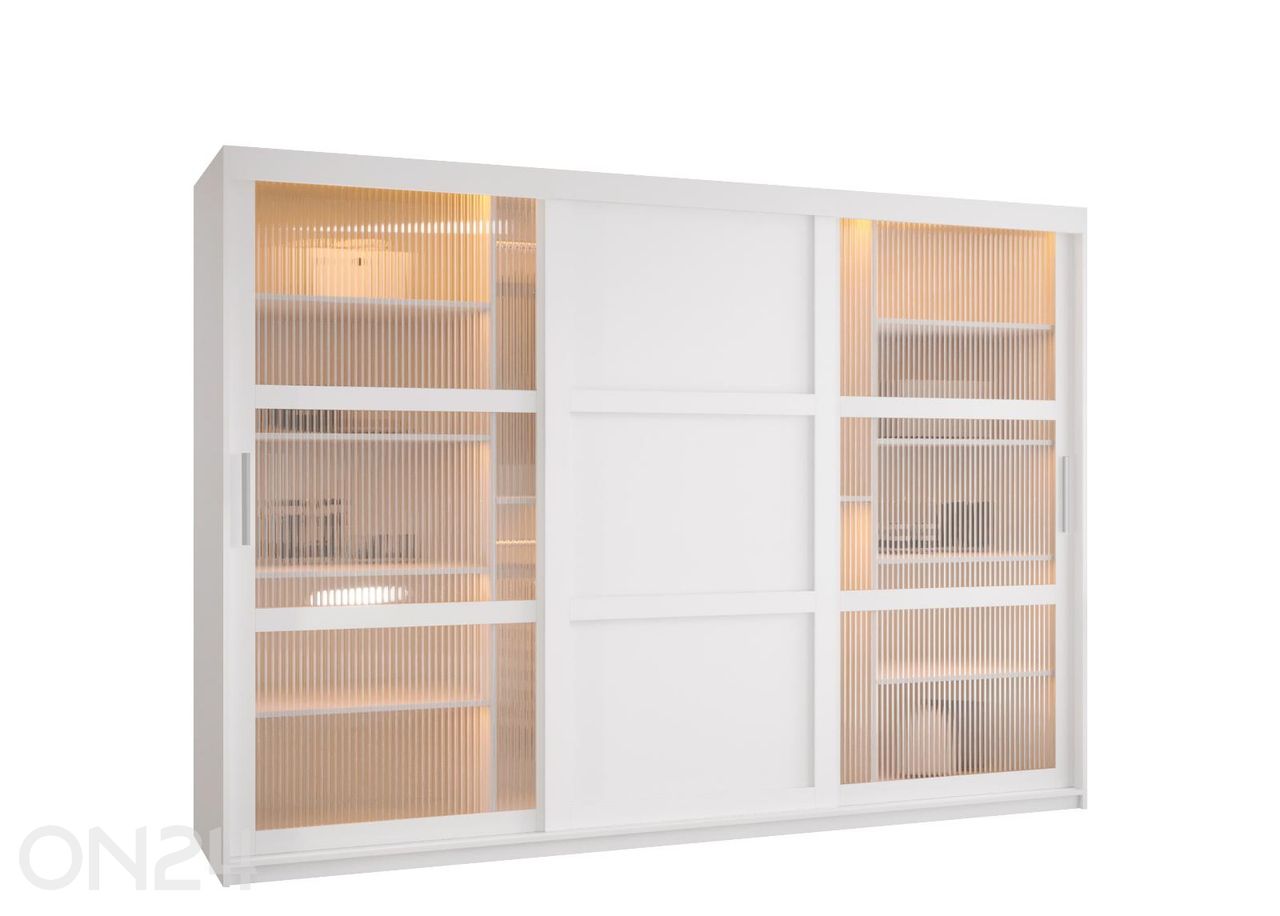 Шкаф-купе Flutes 250 см + LED увеличить