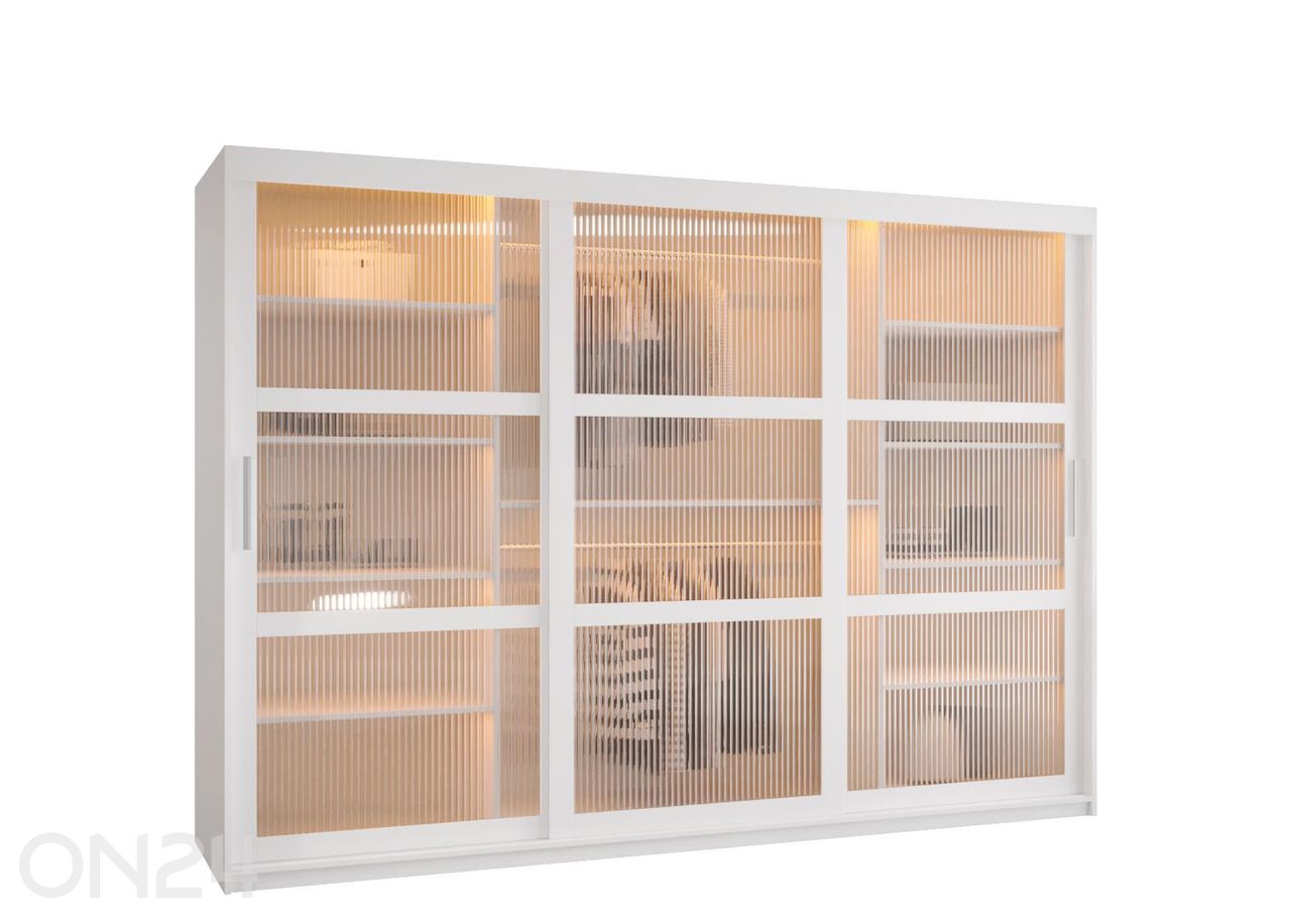 Шкаф-купе Flutes 250 см + LED увеличить