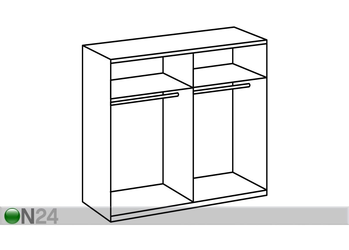 Шкаф-купе Neapel 225 cm увеличить