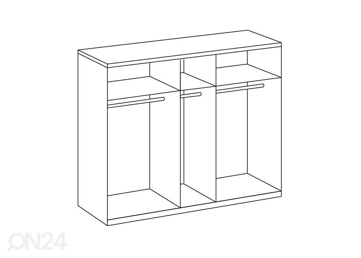 Шкаф-купе Portfield h216x250 cm увеличить