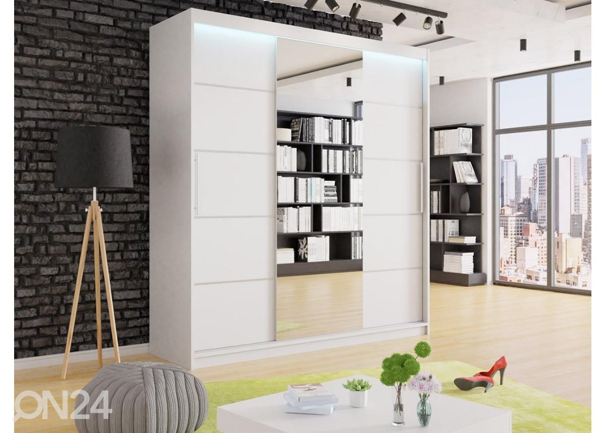 Шкаф платяной 180 cm + LED увеличить