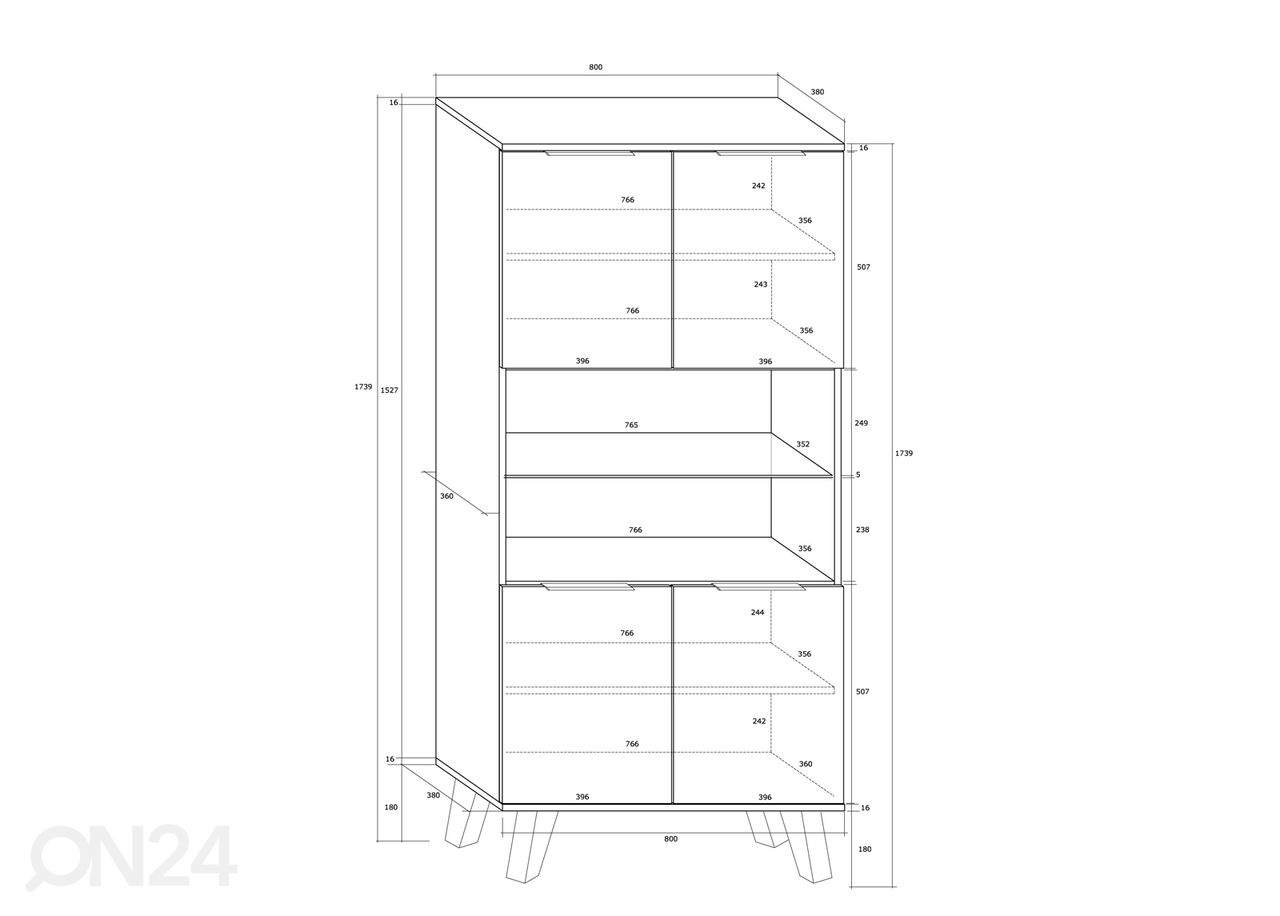 Шкаф-полка Kilty 80 cm увеличить