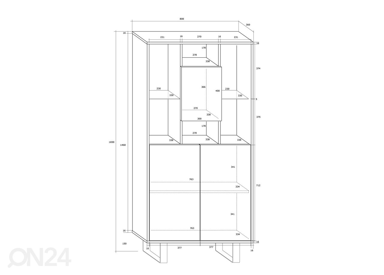 Шкаф-полка Rossca 80 cm увеличить