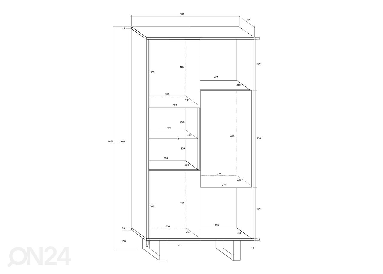 Шкаф-полка Rossca 80 cm увеличить