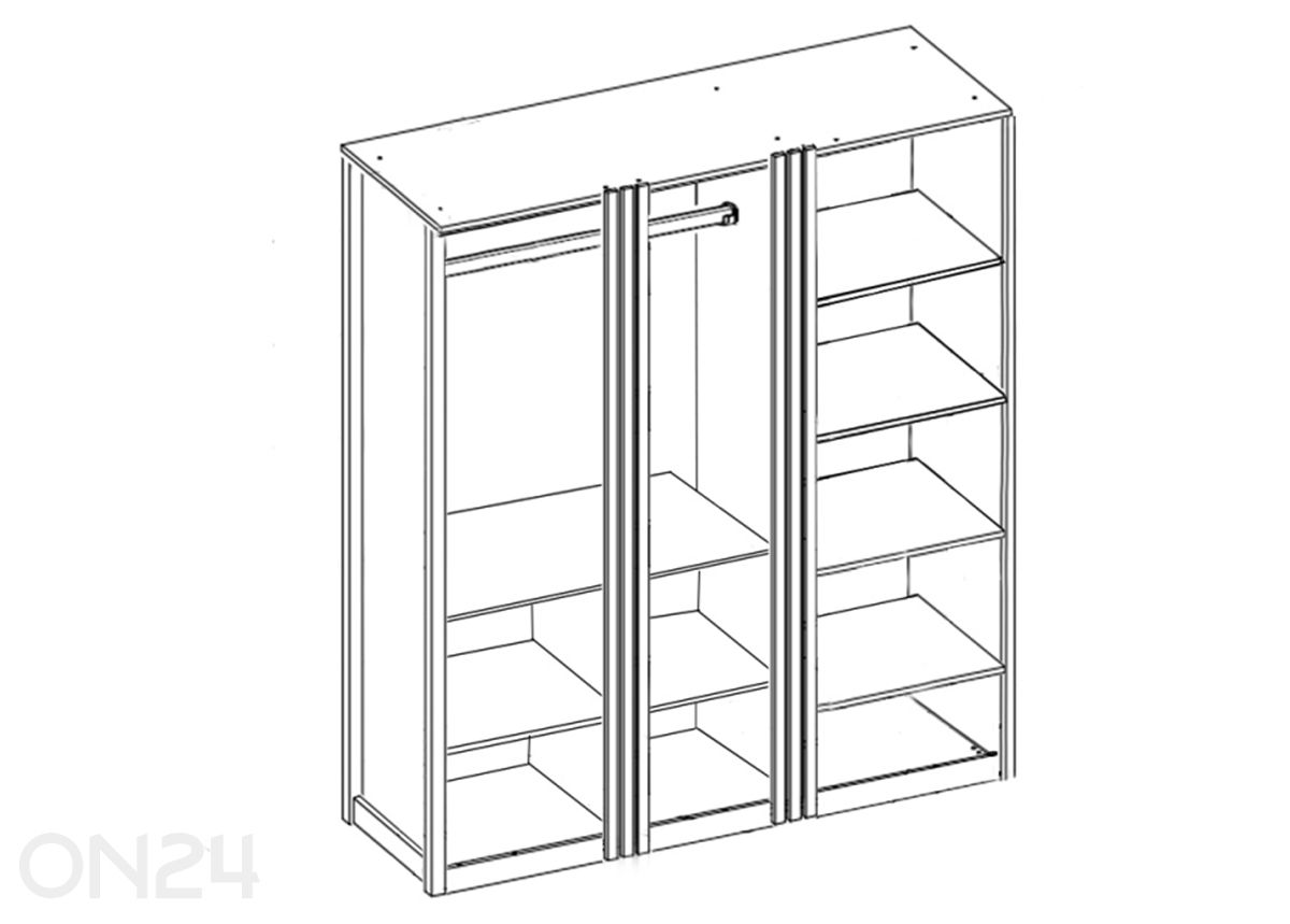 Шкаф с зеркалом Helix увеличить