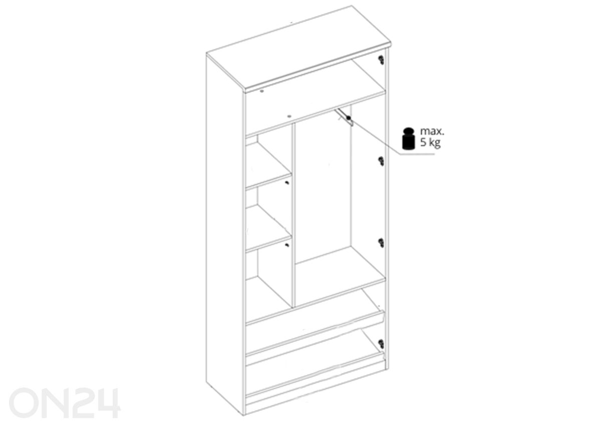 Шкаф Doorset увеличить