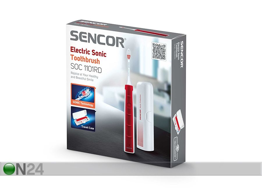 Электрическая зубная щётка Sencor SOC1101RD увеличить