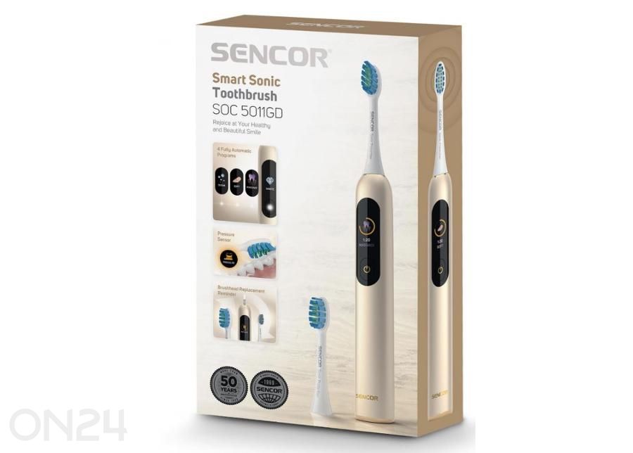 Электрическая зубная щетка Sencor SOC5011GD увеличить
