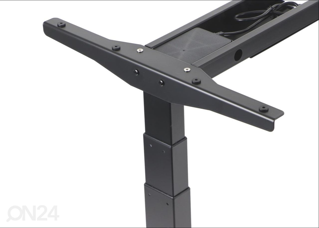 Электрически регулируемая рама стола, черная, с 2 моторами увеличить