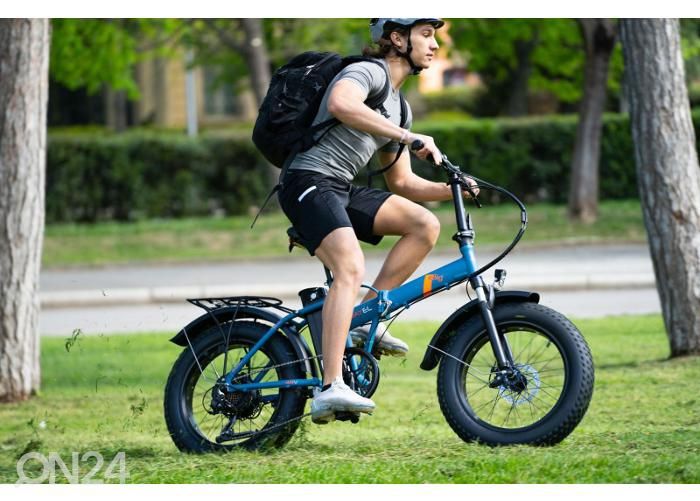 Электровелосипед складной WAYEL eBIG 48V, синий увеличить