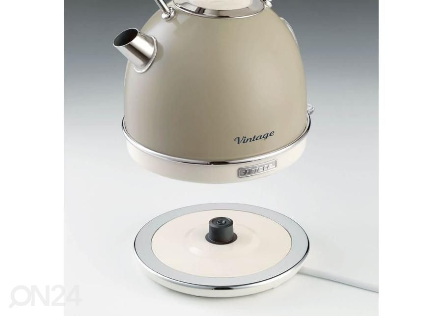 Электрочайник Ariete Vintage, бежевый увеличить