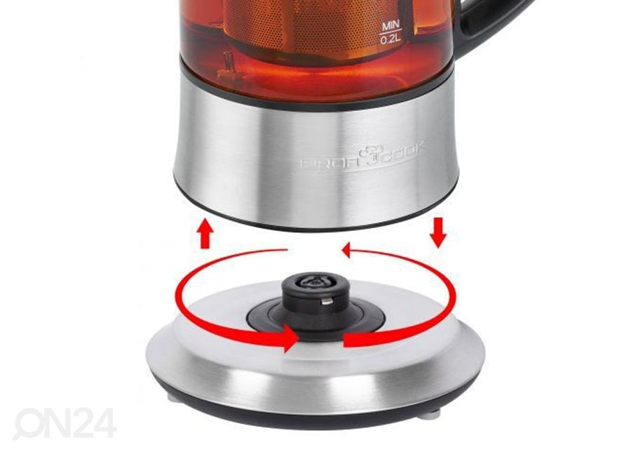 Электрочайник ProfiCook 0,5 л PCTK1165 увеличить