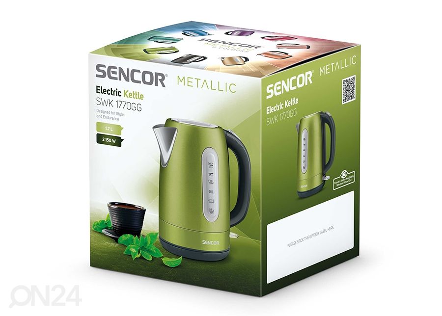 Электрочайник Sencor Metallic 1,7 L увеличить