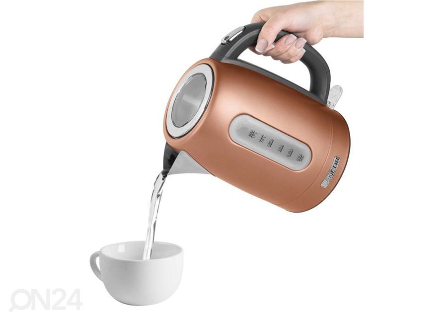 Электрочайник Sencor Metallic 1,7 L SWK1776GD увеличить