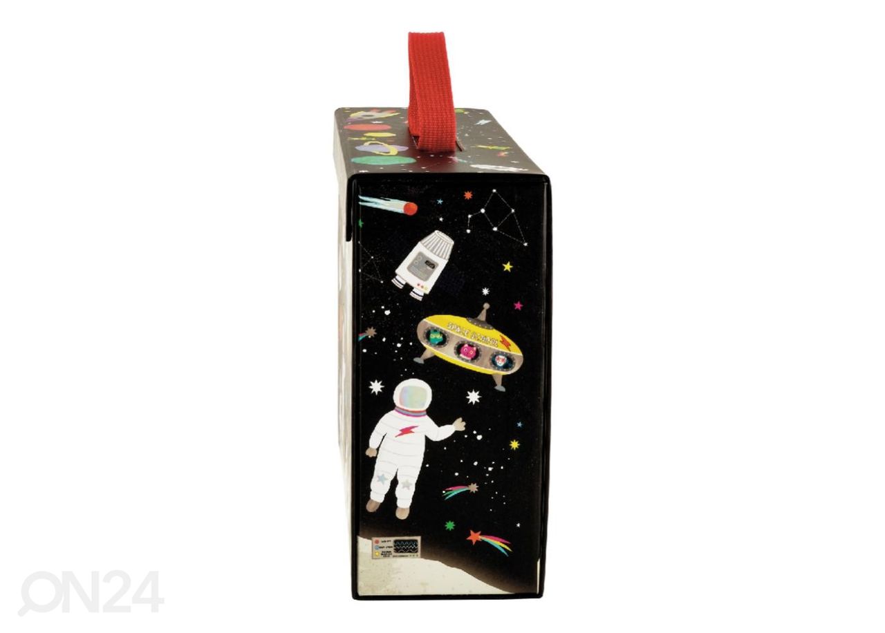 Ящик для игрушек с деревянными фигурками Космос увеличить