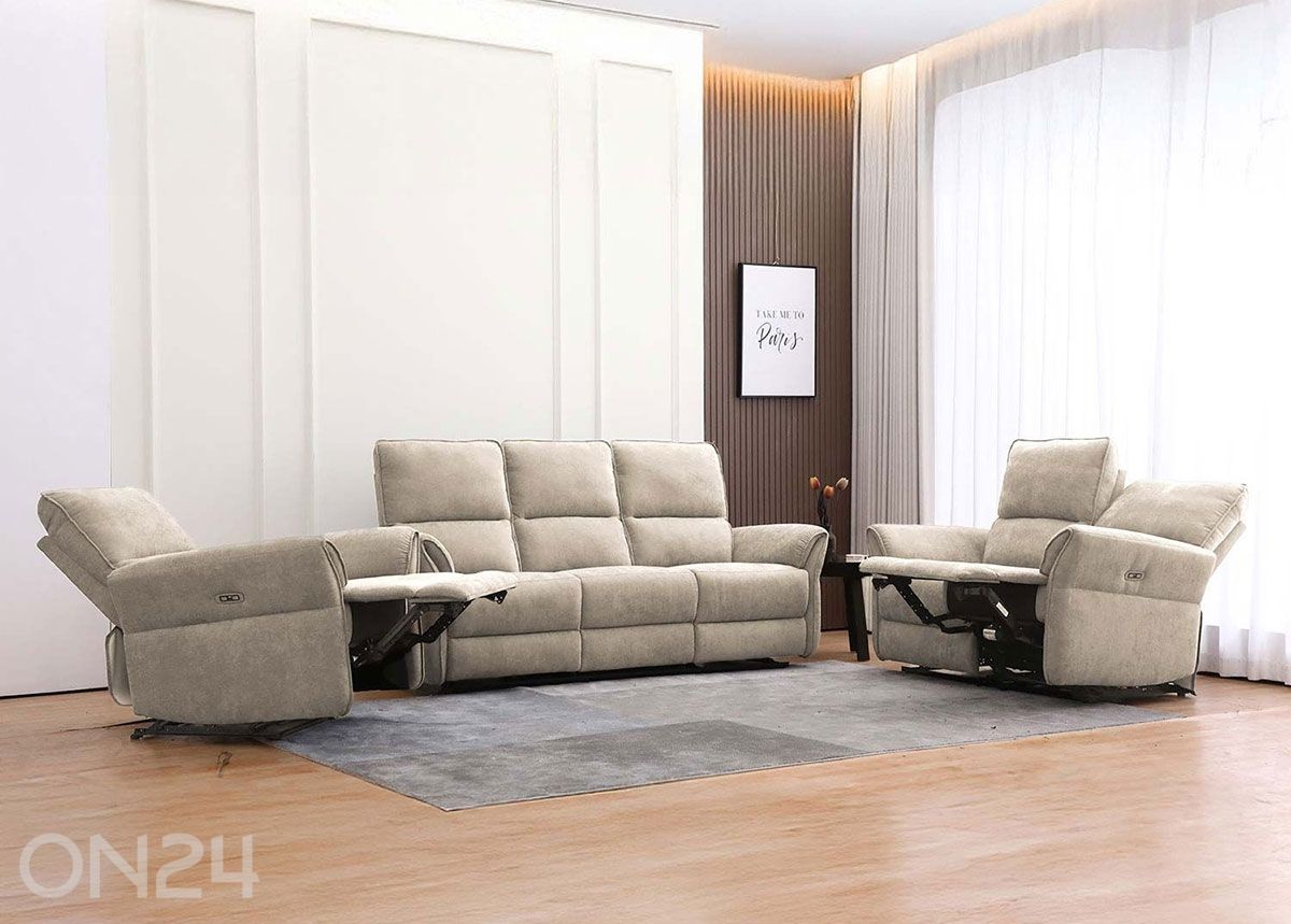 3-местный диван Damika Recliner увеличить