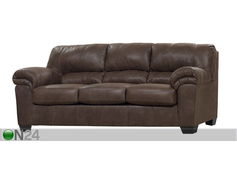 3-местный диван Mirtel, коричневый увеличить